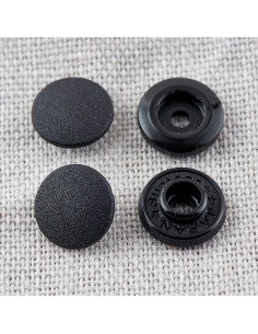 Magic snap buttons without pliers 9 mm - Black 2