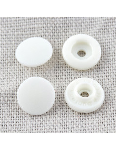Magic snap buttons without pliers 9 mm - White 2