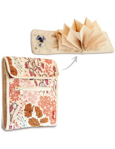 Bluebells Circular Knitting Needle Case