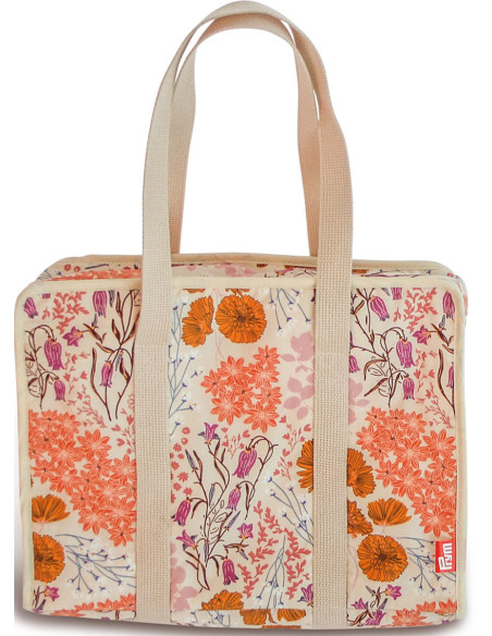 All-in-one multi-pocket bag L Bluebells