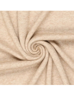 Angora knit fabric - Natural