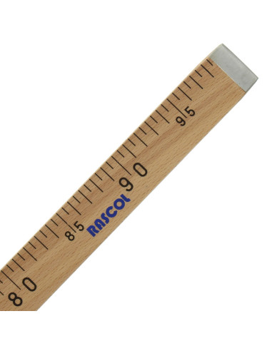 Wooden tailor's meter rule