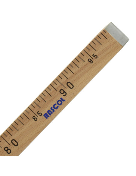 Wooden tailor's meter rule