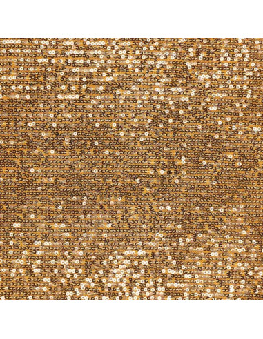 Stretch sequin fabric - Gold