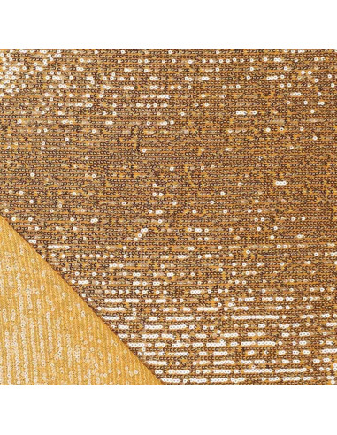 Stretch sequin fabric - Gold