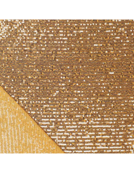 Stretch sequin fabric - Gold