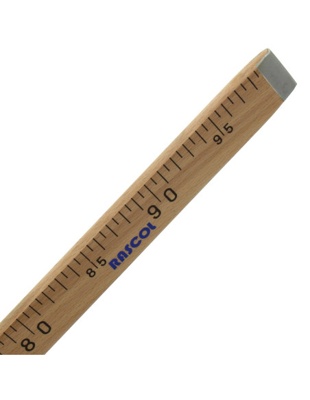 Wooden tailor's meter rule