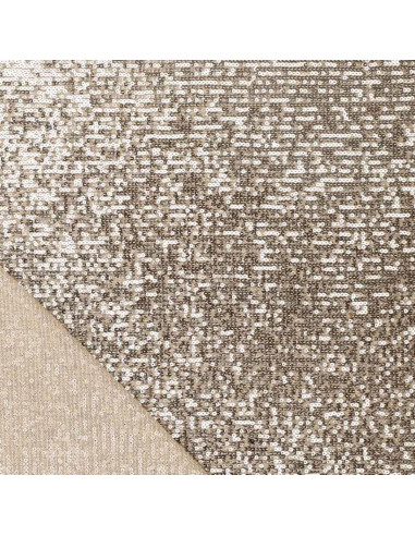 Stretch sequin fabric - Champagne