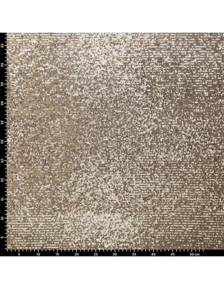 Stretch sequin fabric - Champagne