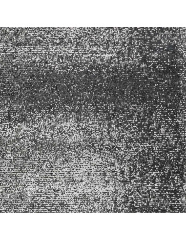Dark gray stretch sequin fabric