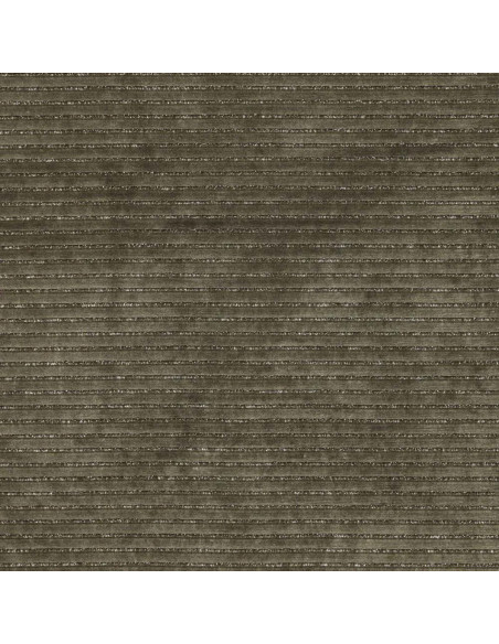 Striped lurex velvet fabric - Dark green