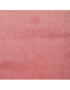 Striped lurex velvet fabric - Old pink 2