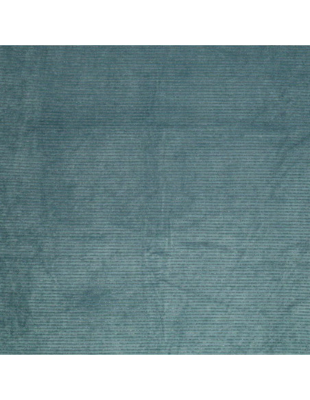 Striped lurex velvet fabric - Blue gray