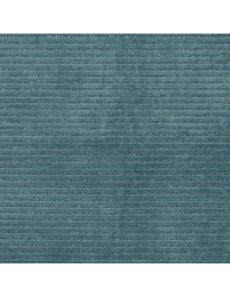 Striped lurex velvet fabric - Blue gray
