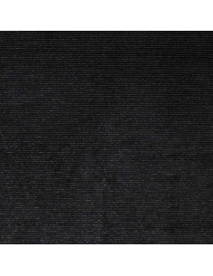 Striped lurex velvet fabric - Black 2