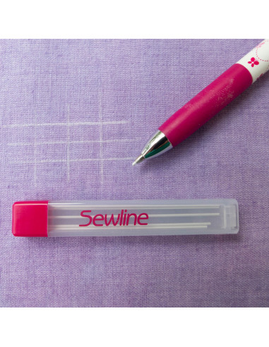 Sewline Extra-Fine Mechanical Chalk Pencil - White