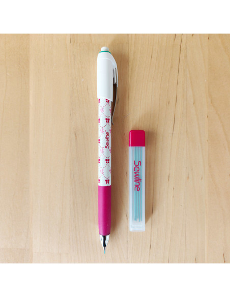 Sewline Extra-Fine Mechanical Chalk Pencil - Green