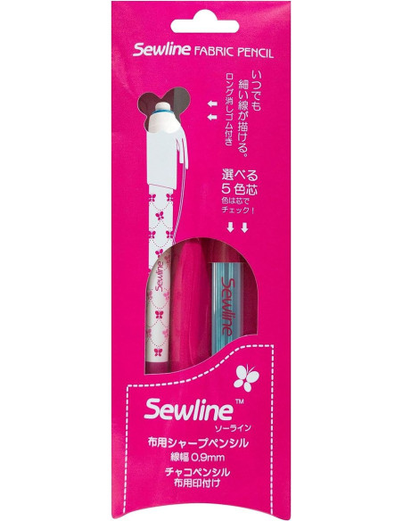 Sewline Extra-Fine Mechanical Chalk Pencil - Blue