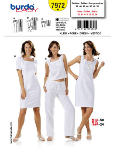 Dress pattern - Burda 7972