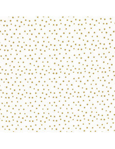 Fancy cotton poplin fabric - Curry star 2