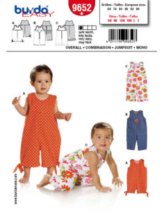 Jumpsuit pattern - Burda 9652