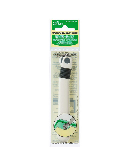Clover rounded serrated tracing wheel