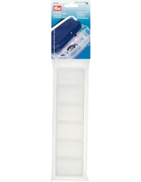 Storage dividers for "JUMBO" click box