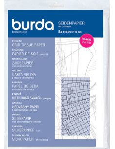 Burda grid tissue paper