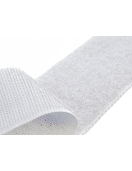 VELCRO® Brand sew-on white 25 mm wide by the meter