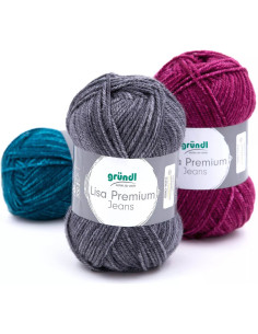 Lisa Premium Jeans Gründl knitting yarn