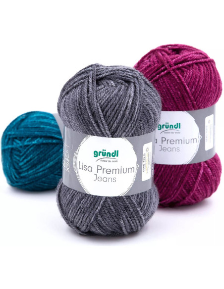 Lisa Premium Jeans Gründl knitting yarn