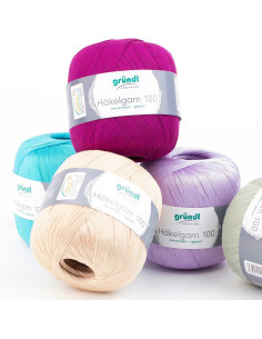 Gründl 100 Cotton Crochet Yarn