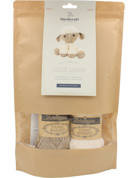 Knitting kit - Lore the lamb