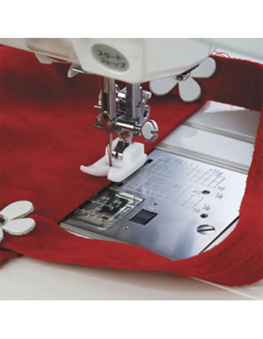 Teflon foot kit and ultra glide needle plate Janome