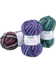 Hot Socks Color Gründl sock yarn