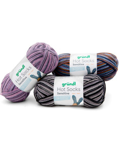 Hot Socks Sensitive Gründl sock yarn