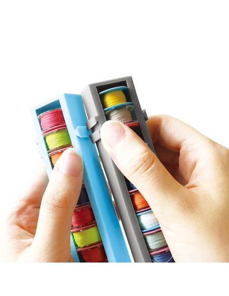 Clip-on can organizer - Blue