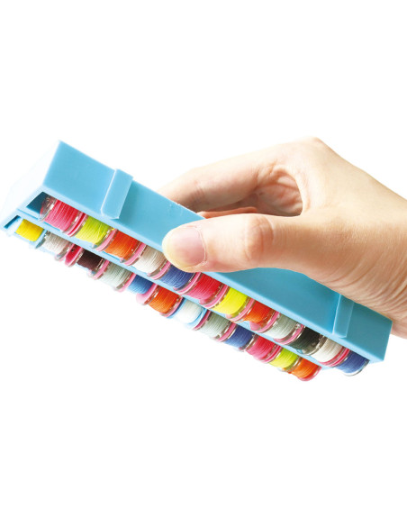 Clip-on can organizer - Blue