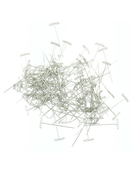 Box of 150 T-shaped knitting pins Rascol