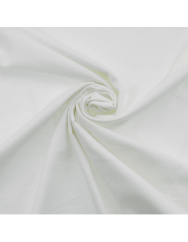 Flannel fabric - White