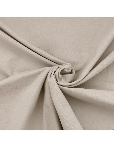 Flannel fabric - Light gray