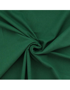 Dark green flannel fabric