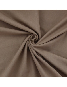 Flannel fabric - Taupe