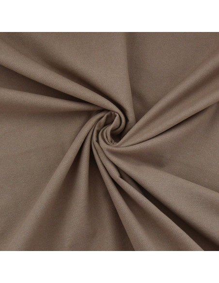 Flannel fabric - Taupe