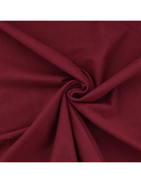 Flannel fabric - Bordeaux