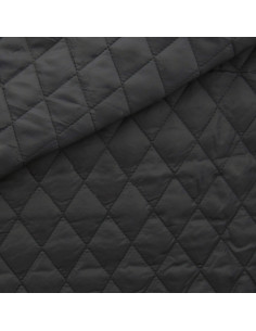 Quilted lining - Dark gray