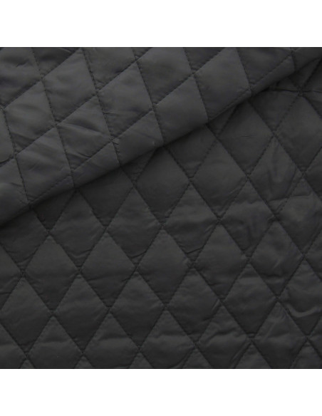 Quilted lining - Dark gray