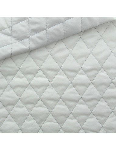 Quilted lining - Silver gray