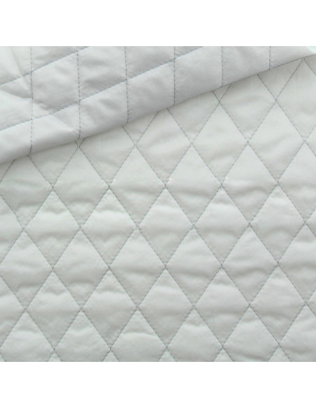 Quilted lining - Silver gray