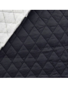Quilted lining - Navy blue 2